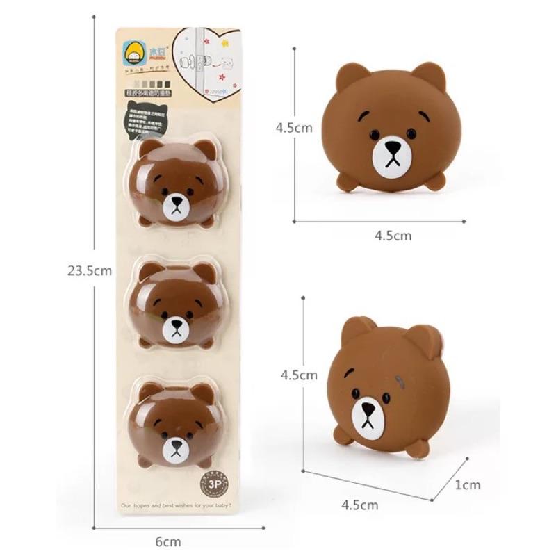 門把矽膠防撞墊 防護墊 防撞墊 背膠3M膠帶 壁貼 嬰兒用品-細節圖2