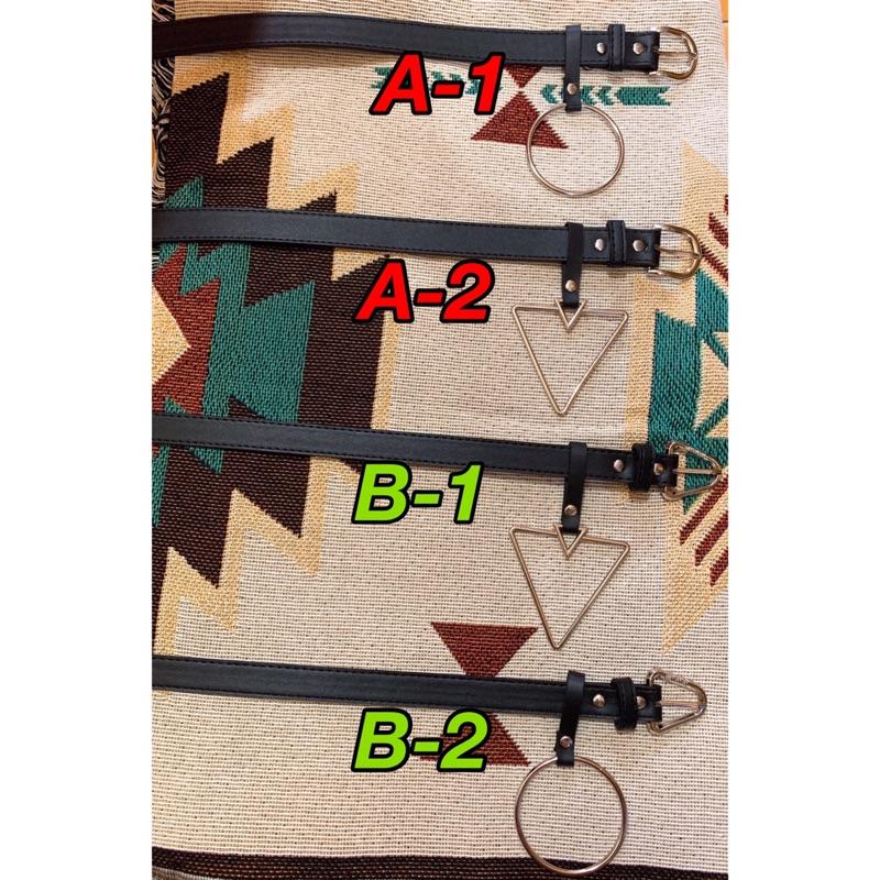 現貨 ⭕️ 鐵環皮帶 腰帶 圈圈 權志龍 皮帶 文青 學生最愛 韓妞 時尚 簡約 扣環皮帶 扣環 頸圈-細節圖3