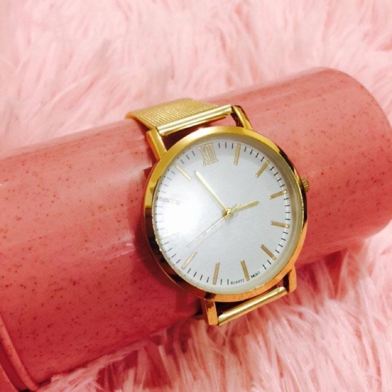 現貨 簡約金錶 手錶 鋼錶 數字錶 玫瑰金 生日 送禮 情侶 對錶-細節圖7