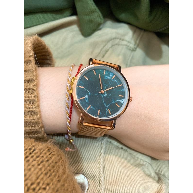 現貨 簡約金錶 手錶 鋼錶 數字錶 玫瑰金 生日 送禮 情侶 對錶-細節圖9