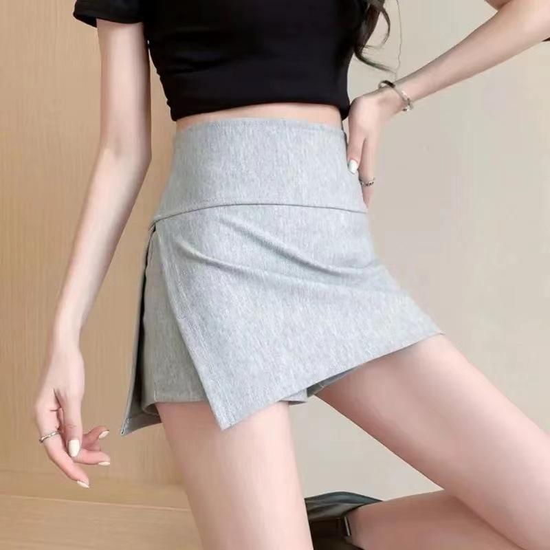 台灣發貨 不走光 包裙褲裙 瑜珈褲裙 瑜珈 高彈性 褲裙 A字裙 運動裙 高爾夫球裙-細節圖2