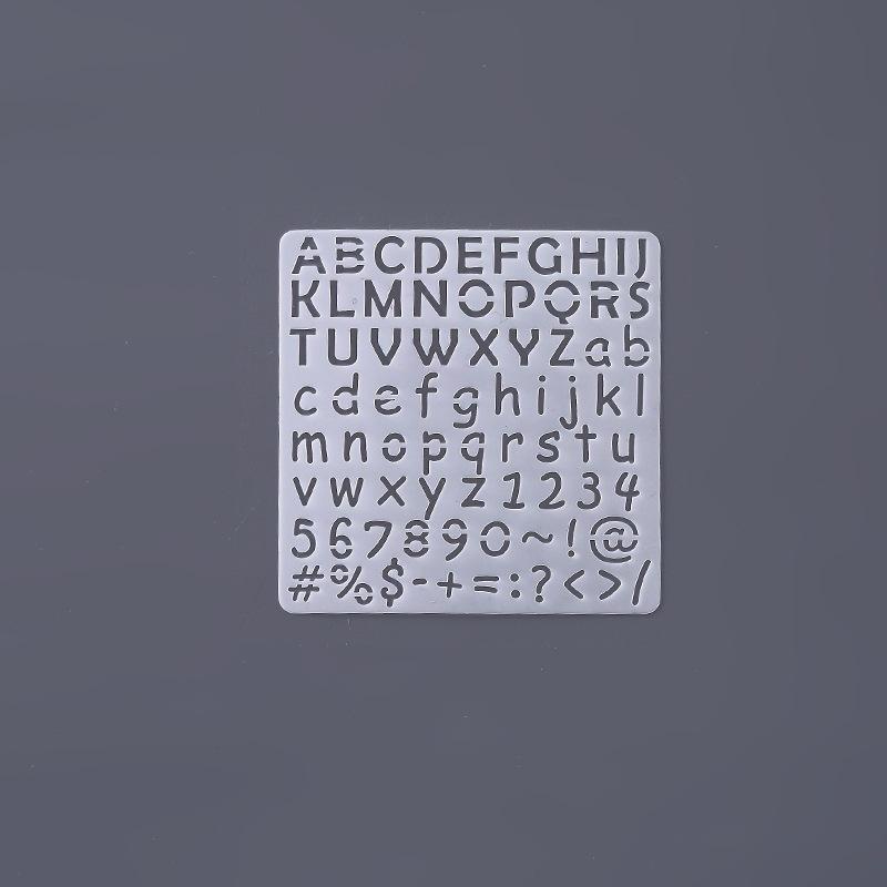 台灣現貨 5入 DIY塗鴉卡 插圖鏤空模板 模版繪畫工具 手工模尺 手賬 繪畫板 消字版用 繪圖模板 型板 鏤空-細節圖8