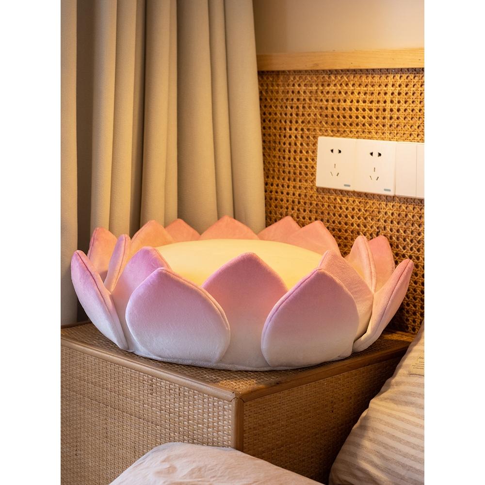 台灣發貨 蓮花寶座 蓮花坐墊 蓮花座墊 蓮花寶座 可愛坐墊 汽車坐墊 加厚坐墊 好運坐墊 居家辦公室久坐墊子 交換禮物-細節圖4