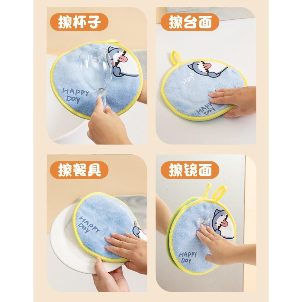 台灣現貨 發財擦手巾 過年擦手巾 擦手巾創意杯墊廚房衛浴抹手布雙層吸水速乾毛巾手帕-細節圖6