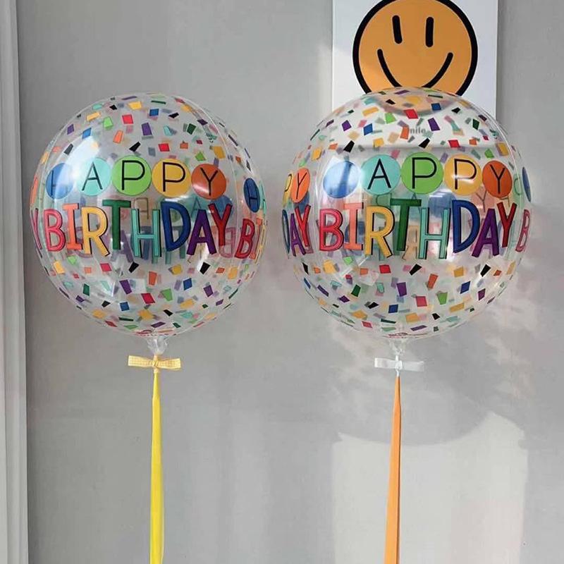 台灣現貨 多款派對氣球 笑臉氣球 派對氣球 透明氣球 氣球 生日氣球 慶生-細節圖3