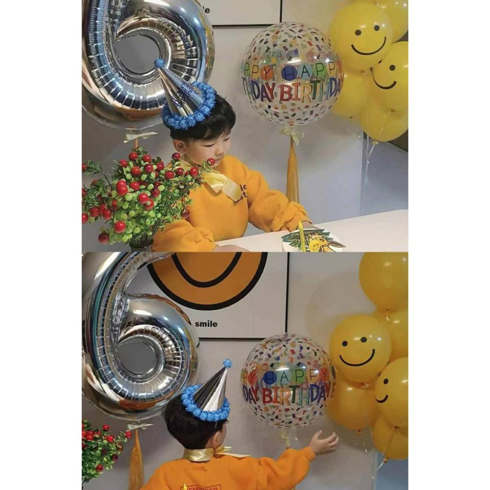台灣現貨 多款派對氣球 笑臉氣球 派對氣球 透明氣球 氣球 生日氣球 慶生-細節圖4