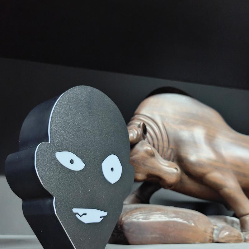 台灣現貨 黑衣人小夜燈 小黑人夜燈 創意檯燈 整人禮物 創意禮物 禮物 LED燈 床頭燈 黑衣人夜燈 小黑人小夜燈 生日-細節圖5