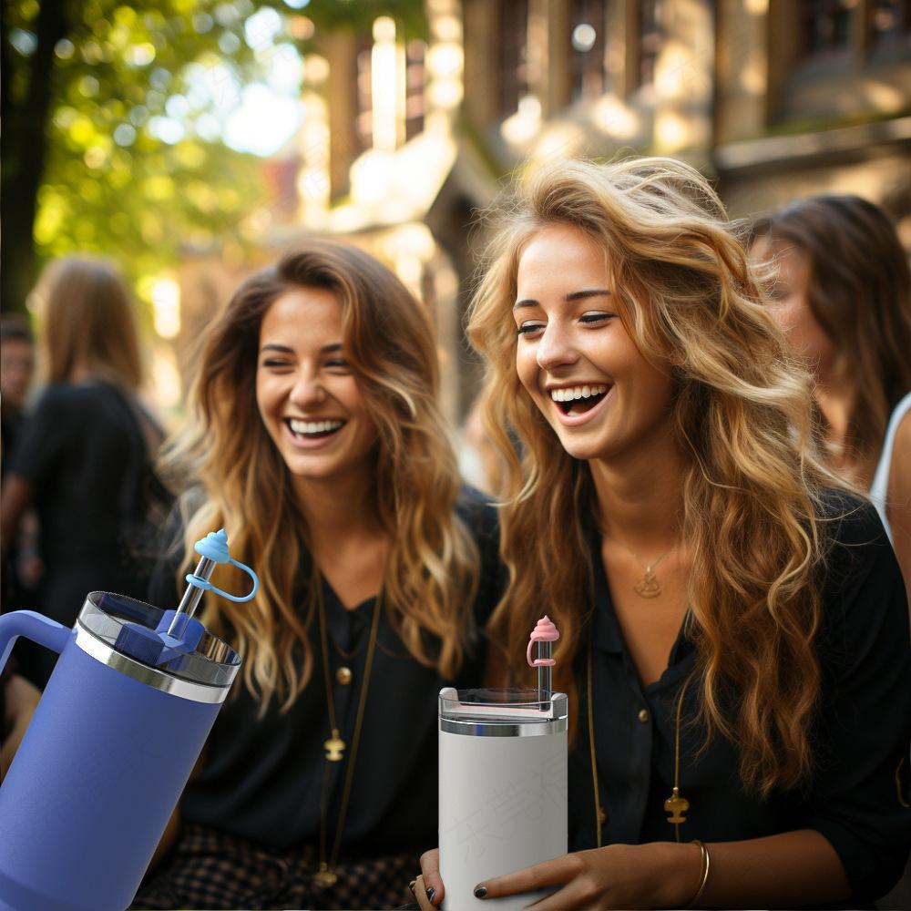 台灣現貨 便便吸管套 大便吸管套 吸管防塵套 吸管塞 吸管蓋 吸管防塵塞 吸管帽 玻璃吸管套 矽膠吸管套 吸管防塵蓋-細節圖3