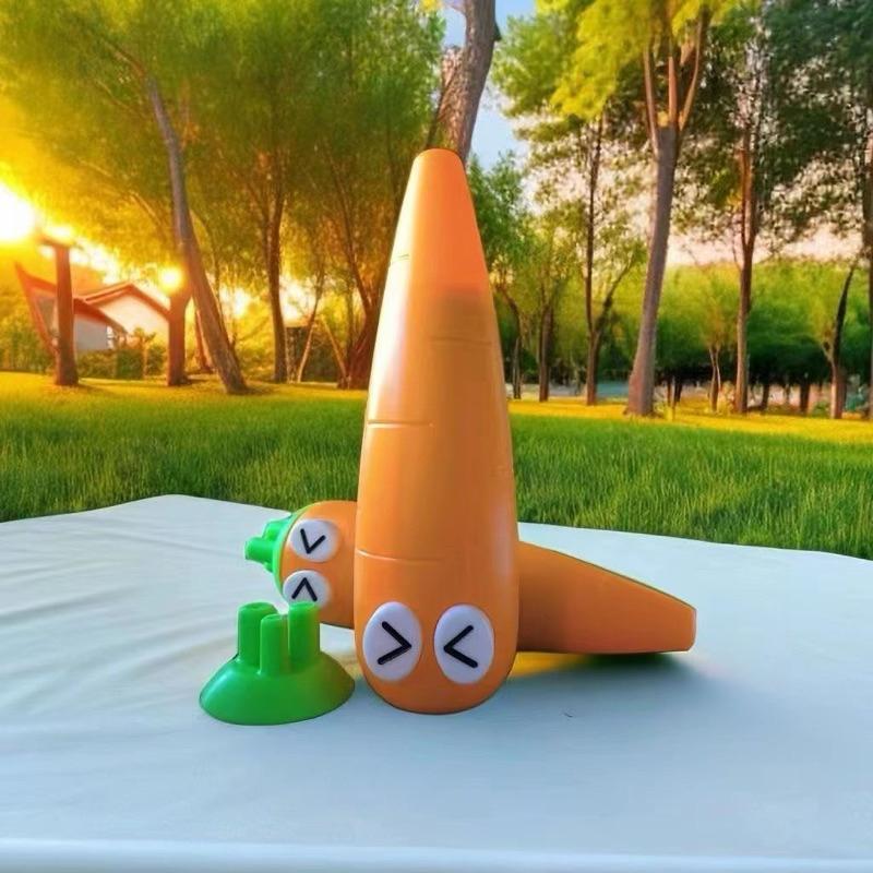 台灣現貨 抖音爆款3D伸縮蘿蔔劍蘿蔔刀重力收縮惡搞玩具創意友善手勢 貓咪手指 整人玩具 交換禮物 中指劍 蘿蔔刀-細節圖6