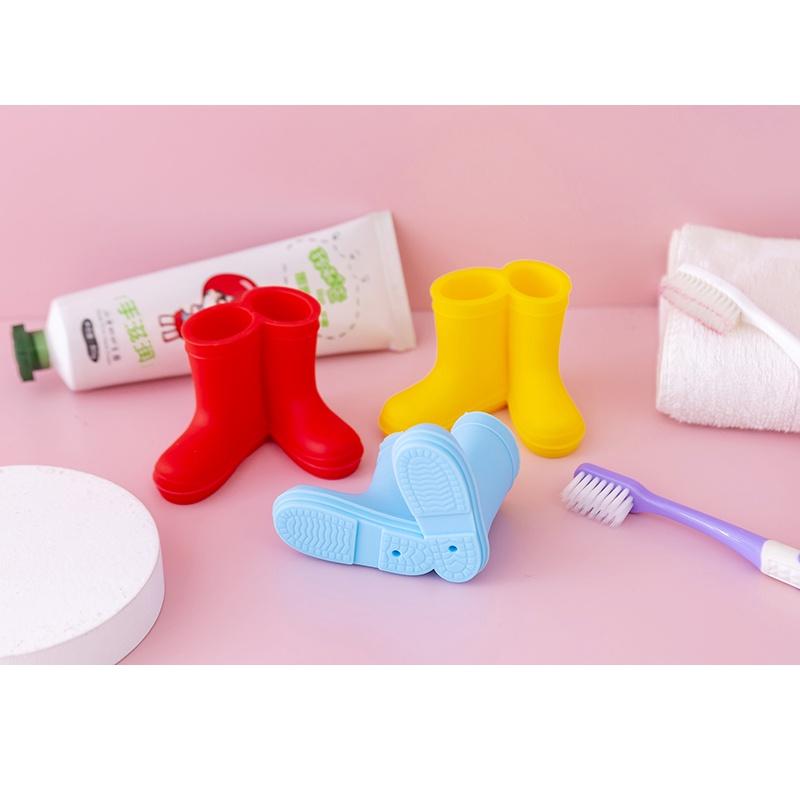 台灣現貨 造型牙刷架 雨鞋牙刷架 筆筒 牙刷架 牙刷座 牙刷放置 浴室小物 禮物 送禮 交換禮物 生日禮物 收納 擺飾-細節圖4