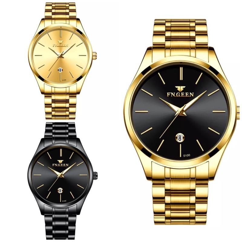 現貨 正版授權 簡約 夜光錶 日曆錶 鋼錶 金錶 簡約錶 造型錶 生日禮物 情人節 送禮 父親節 手錶 錶-細節圖3