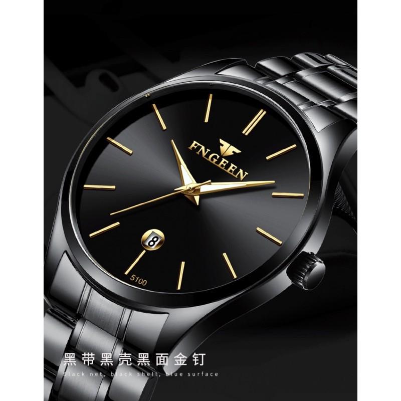 現貨 正版授權 簡約 夜光錶 日曆錶 鋼錶 金錶 簡約錶 造型錶 生日禮物 情人節 送禮 父親節 手錶 錶-細節圖7