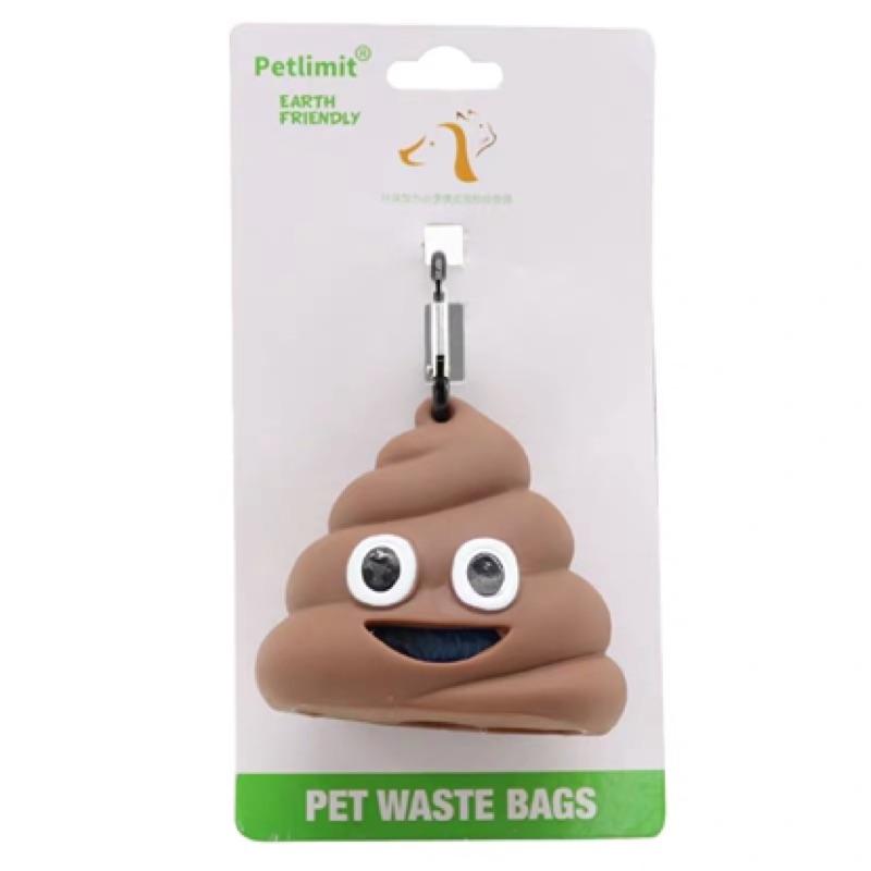 現貨 撿便袋 附袋子 撿便器 鑰匙圈 大便君 寵物外出 寵物用品 便便收納-細節圖4