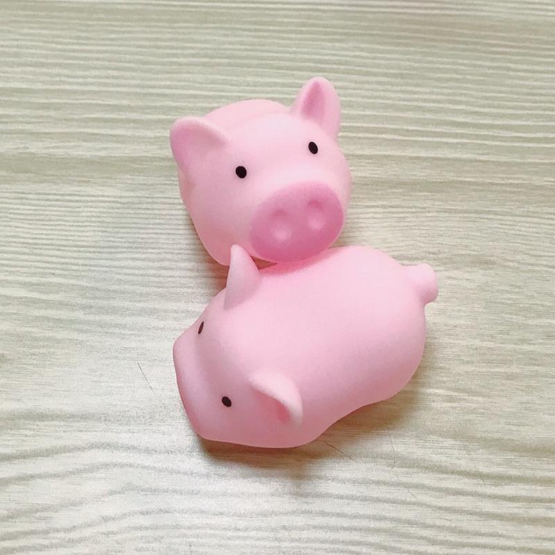 現貨 2隻入 發洩小豬 🐷 啾啾 玩具 捏捏樂 療癒 辦公室小物 整人玩具 迷你豬 發洩玩具 小豬仔 公仔 豬 按壓-細節圖3