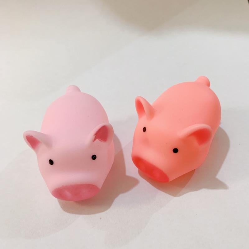 現貨 2隻入 發洩小豬 🐷 啾啾 玩具 捏捏樂 療癒 辦公室小物 整人玩具 迷你豬 發洩玩具 小豬仔 公仔 豬 按壓-細節圖4