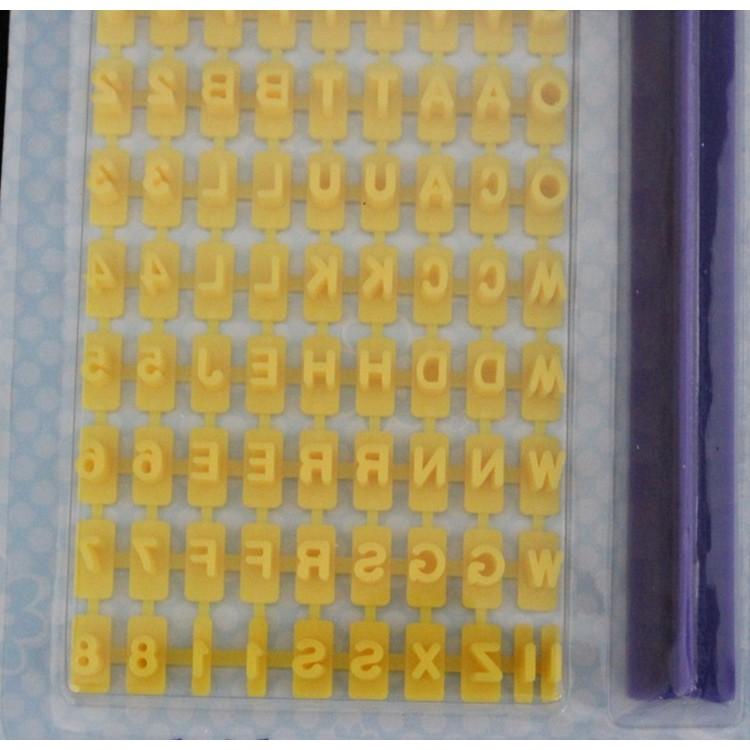 現貨 字母烘培 字母壓印 翻糖蛋糕 餅乾模具 生日 數字印章 情人節 DIY 聖誕節 交換禮物-細節圖3