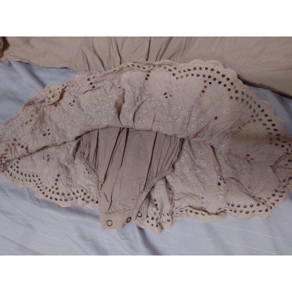 二手 童裝 正韓 Monbebe 包屁裙 M-細節圖3