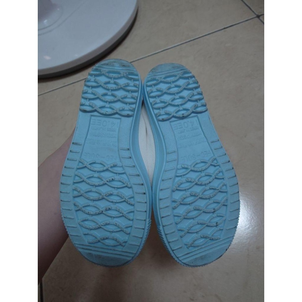 二手 月星 Moonstar 室內鞋 14CM 藍色 冰雪奇緣-細節圖2