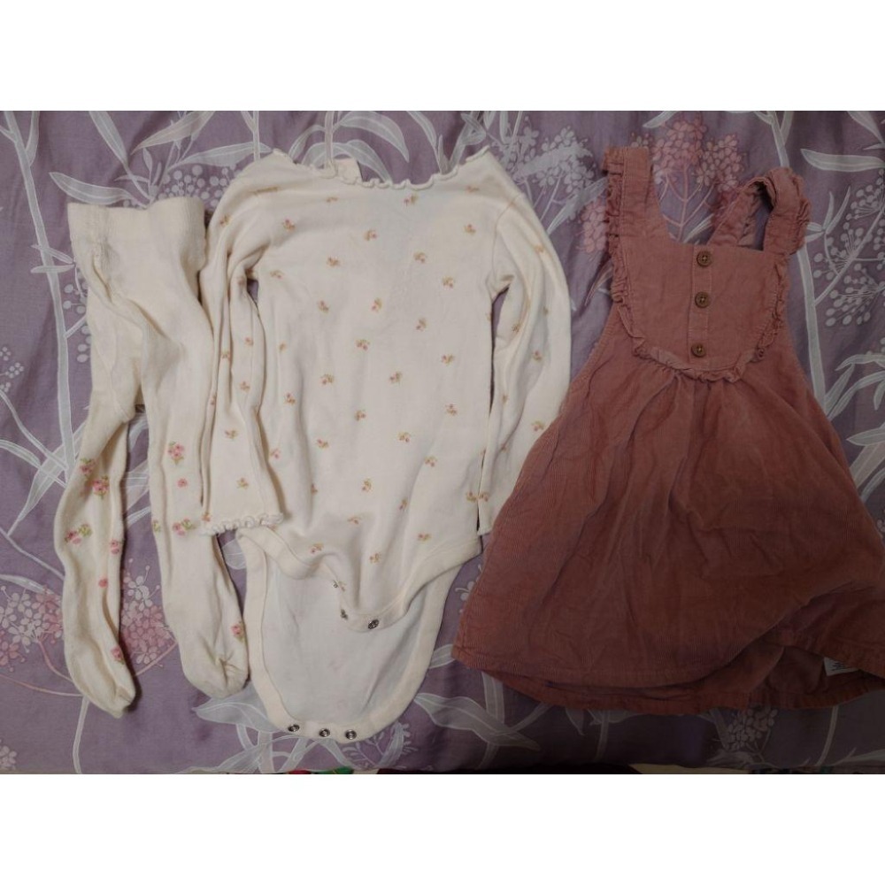 二手 NEXT 粉紅色套裝 9-12M-細節圖2