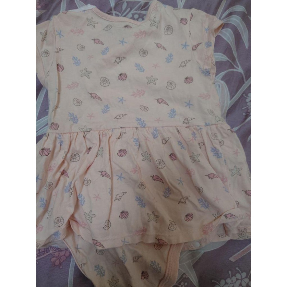 二手 Lativ 粉色包屁裙 80-細節圖2