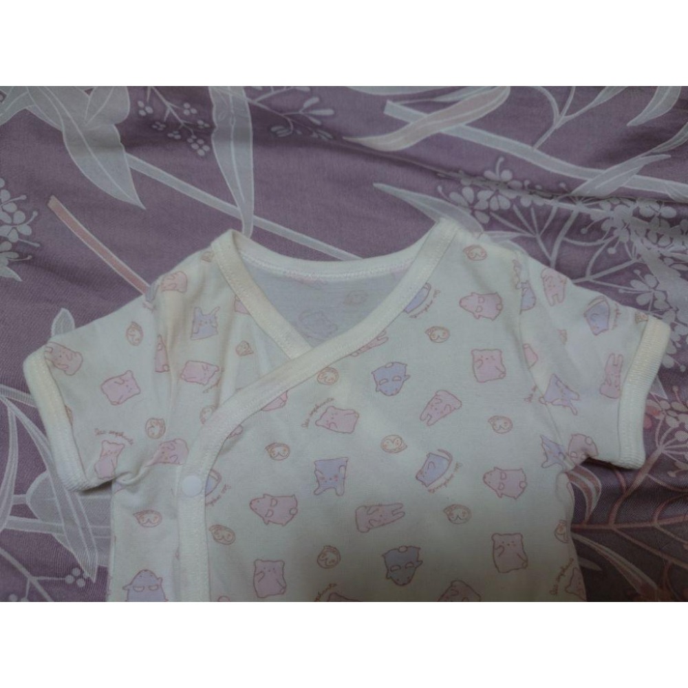 二手 麗嬰房 短袖包屁衣 3M-細節圖2