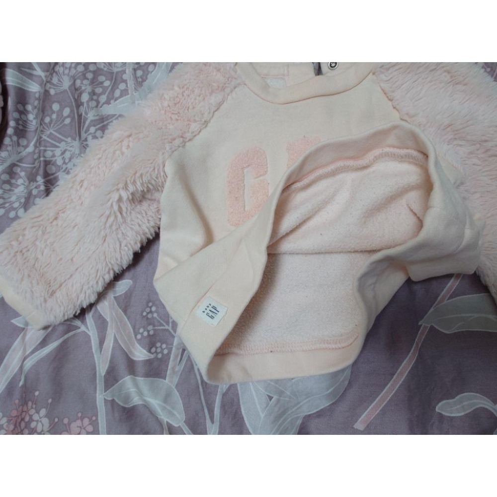 二手 GAP 粉色長袖上衣 73-細節圖4