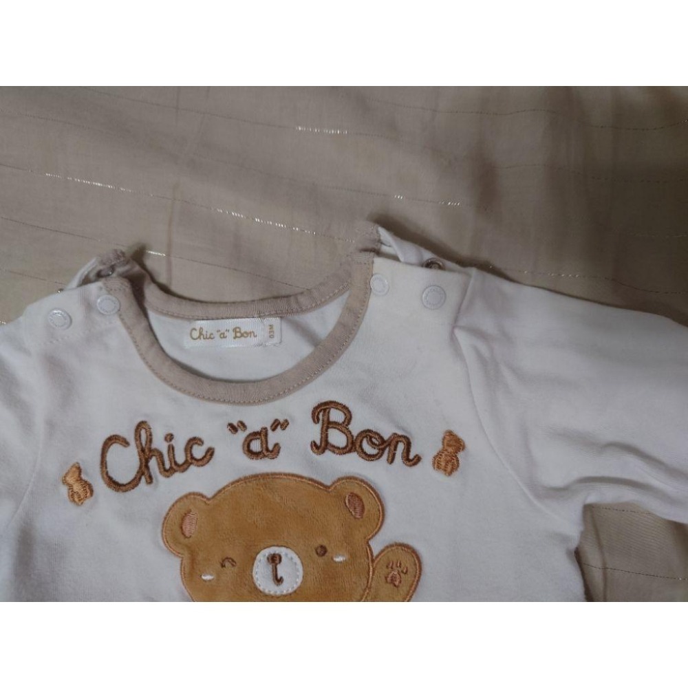 二手 奇哥 chic a bon 長袖連身衣 3M-細節圖5