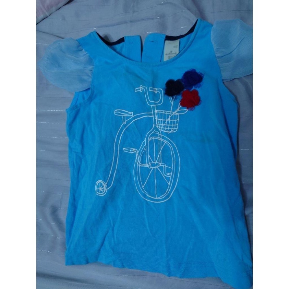 二手 Hallmark 女童短袖/無袖上衣 90-細節圖3