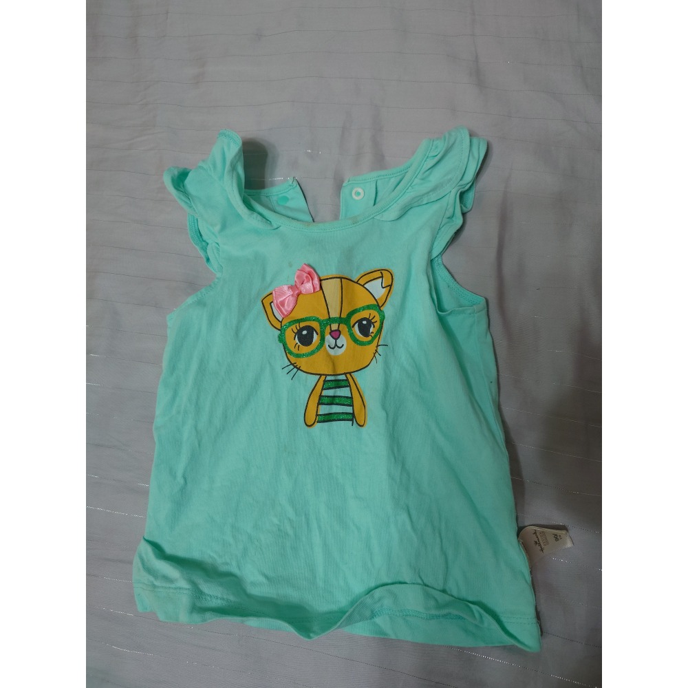 二手 Hallmark 女童短袖/無袖上衣 90-規格圖5