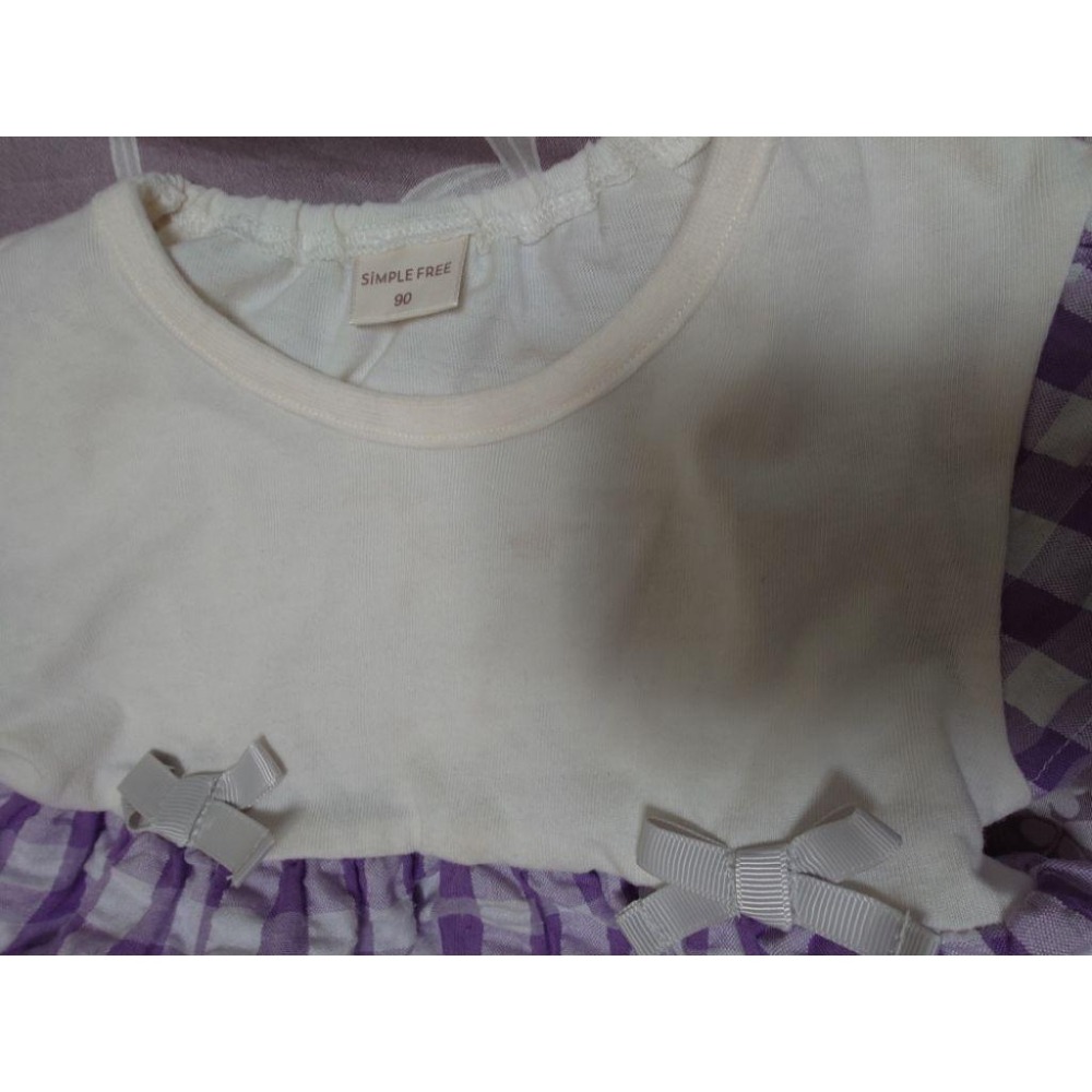 二手 阿卡將 女童短袖上衣 90-細節圖3