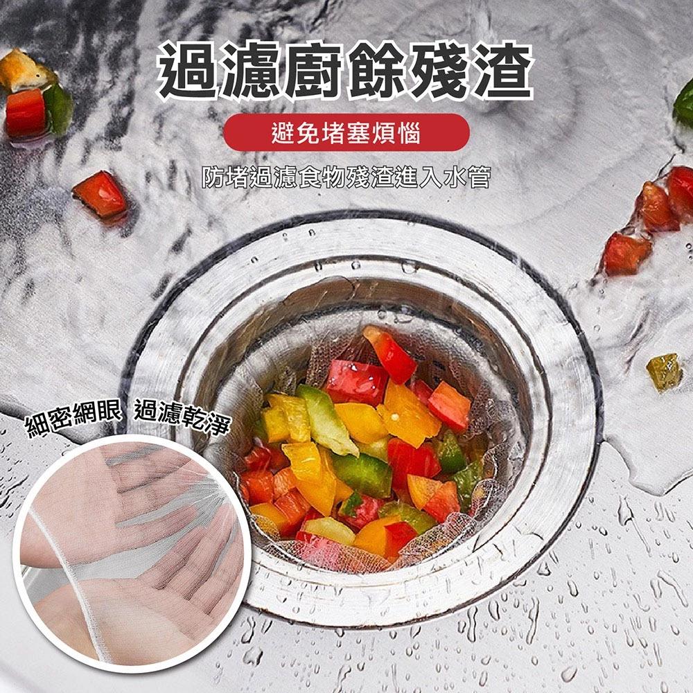 【現貨免運】水槽過濾網 100入/包 廚房濾網 過濾網 菜渣過濾網 水槽濾網 流理臺濾網 排水孔濾網 排水孔過濾網-細節圖4