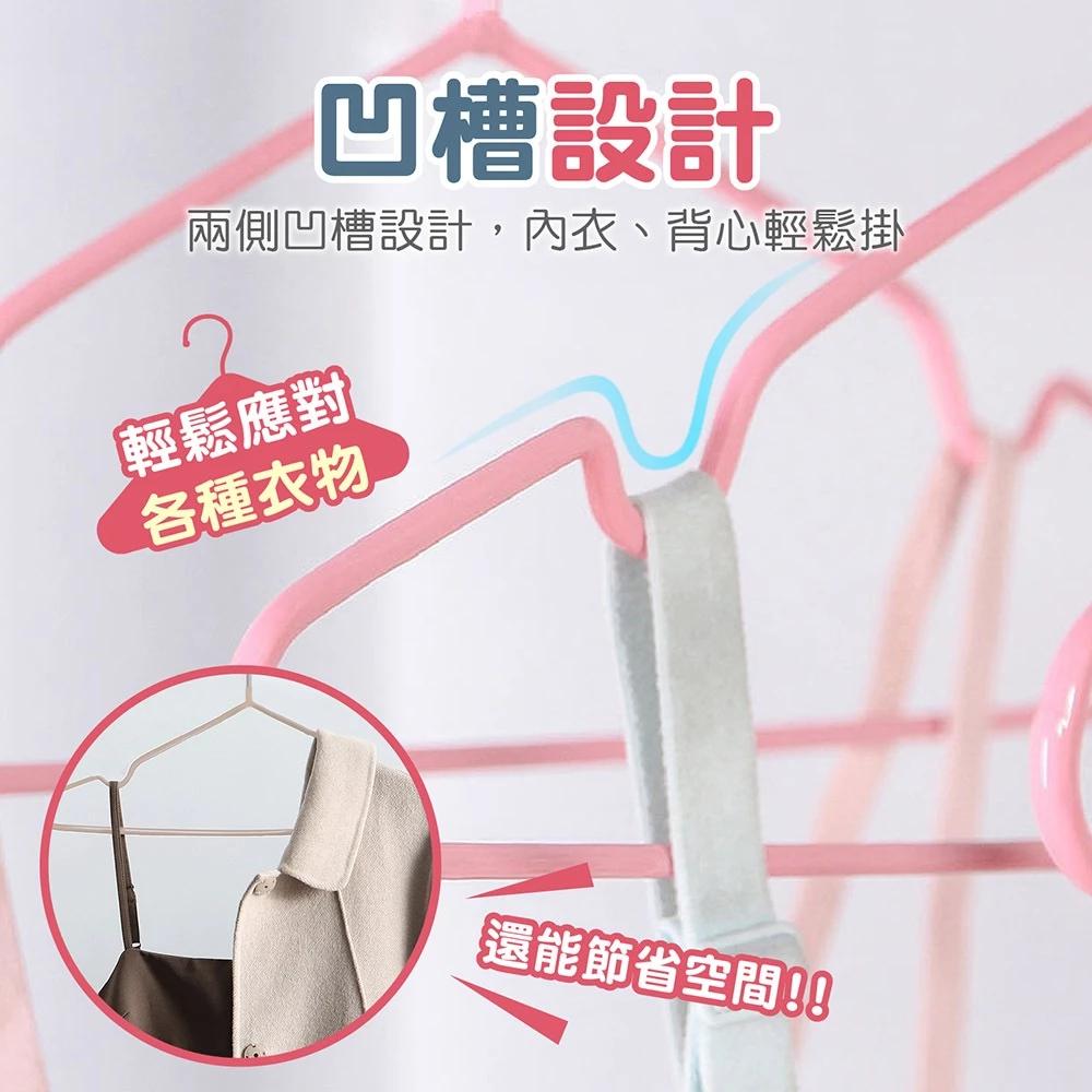 【現貨免運】防滑曬衣架 加厚加粗款 加粗不銹鋼衣架 成人衣架 兒童衣架 曬衣 晾曬架 衣架 兒童衣架 掛衣架 內衣掛架-細節圖5