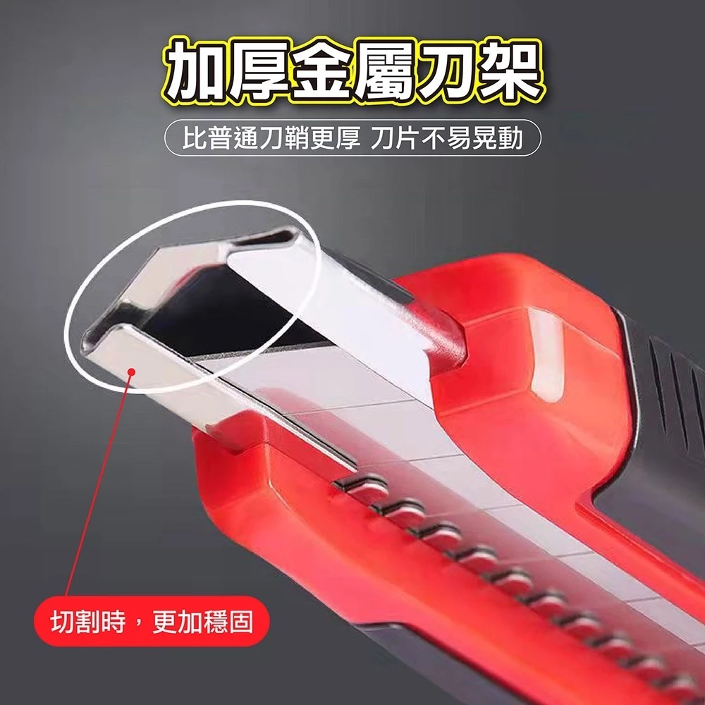 鋒利美工刀 小款大款  不鏽鋼美工刀 美工刀 刀子 小刀 工廠必備 拆箱刀 鋒利小刀 拆信刀 割紙刀-細節圖2