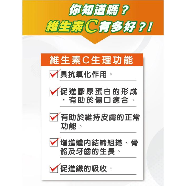 【保證公司貨】三多 維他命C500緩釋型 / 60錠 / 1盒-細節圖4