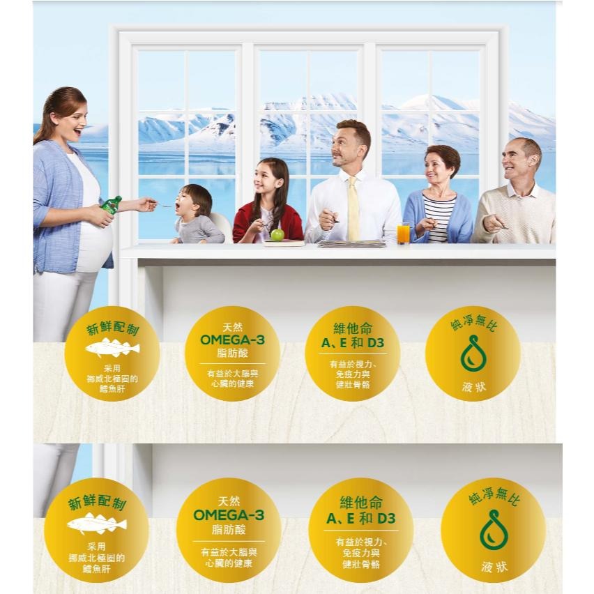 【Mollers睦樂】睦樂鱈魚肝油 250ML/瓶 檸檬口味 喝的魚油 挪威原瓶原裝進口 百年老牌-細節圖4