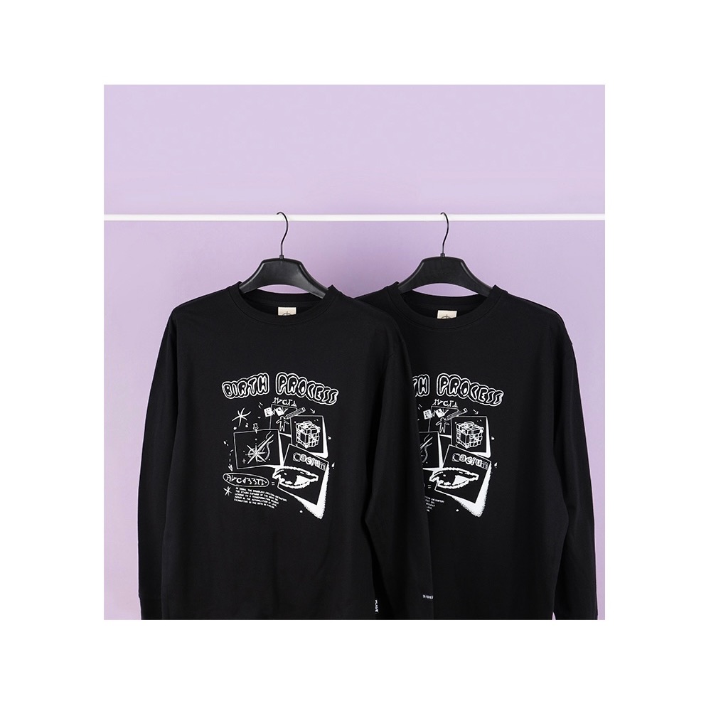 PLAVE W4L CREWNECK T-SHIRT BLACK M號-細節圖2