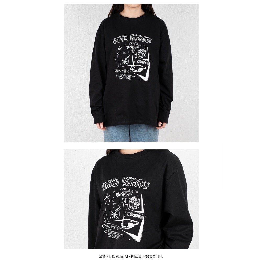 PLAVE W4L CREWNECK T-SHIRT BLACK M號-細節圖3