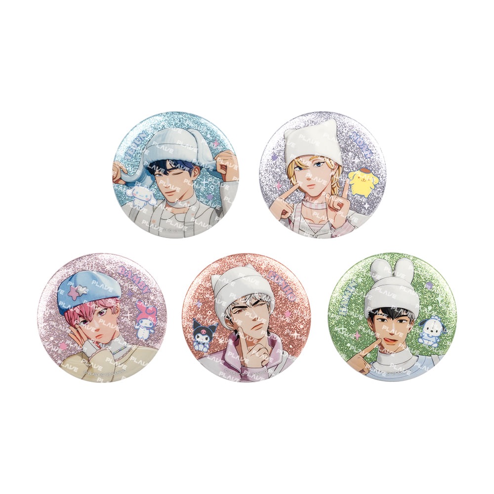 PLAVE BBUU 徽章 韓國官方周邊 TRADING CAN BADGE_RANDOM-細節圖2