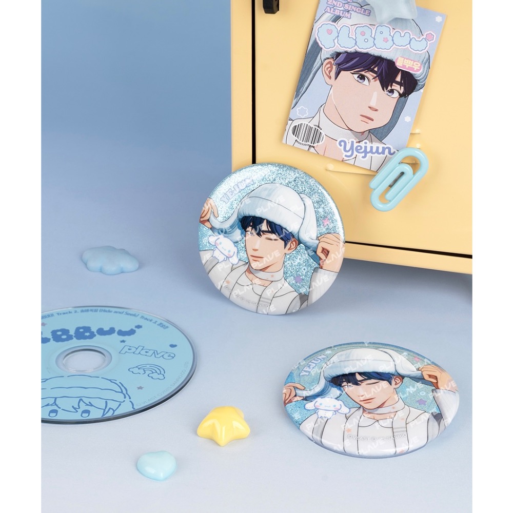 PLAVE BBUU 徽章 韓國官方周邊 TRADING CAN BADGE_RANDOM-細節圖3