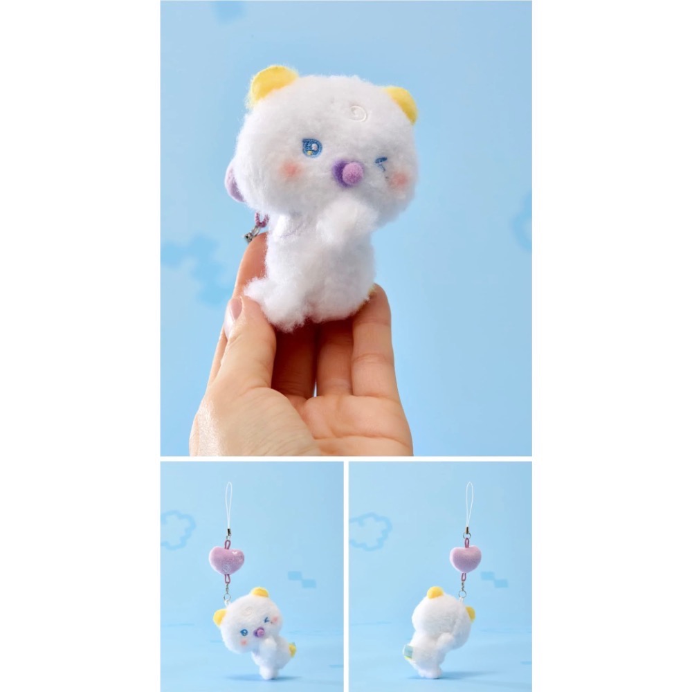 PLAVE 諾亞抱枕 MMMM快閃寶寶娃吊飾 BBUU諾亞布丁狗吊飾 韓國周邊 PLBBUU LINEFRIENDS-細節圖4