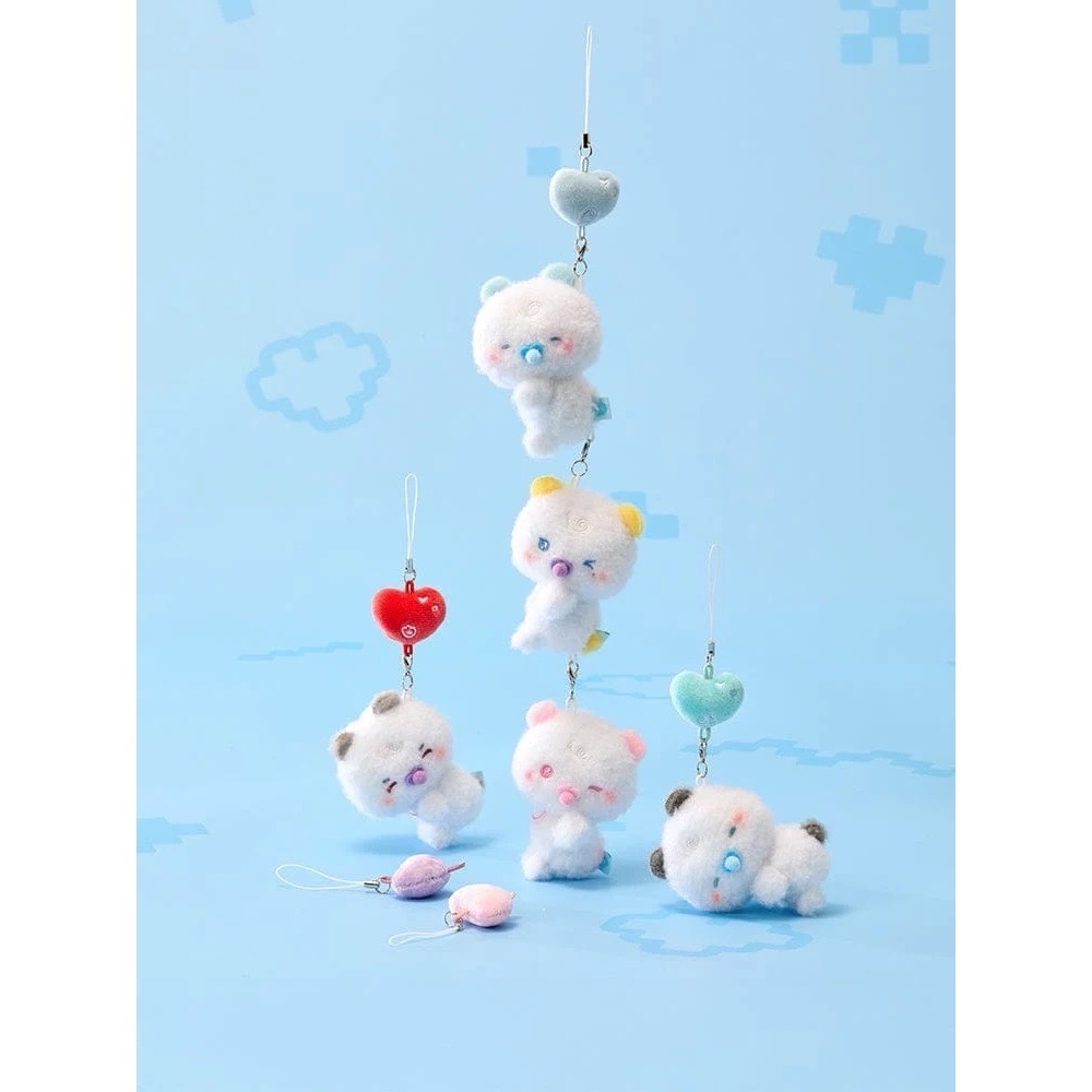 PLAVE 諾亞抱枕 MMMM快閃寶寶娃吊飾 BBUU諾亞布丁狗吊飾 韓國周邊 PLBBUU LINEFRIENDS-細節圖5