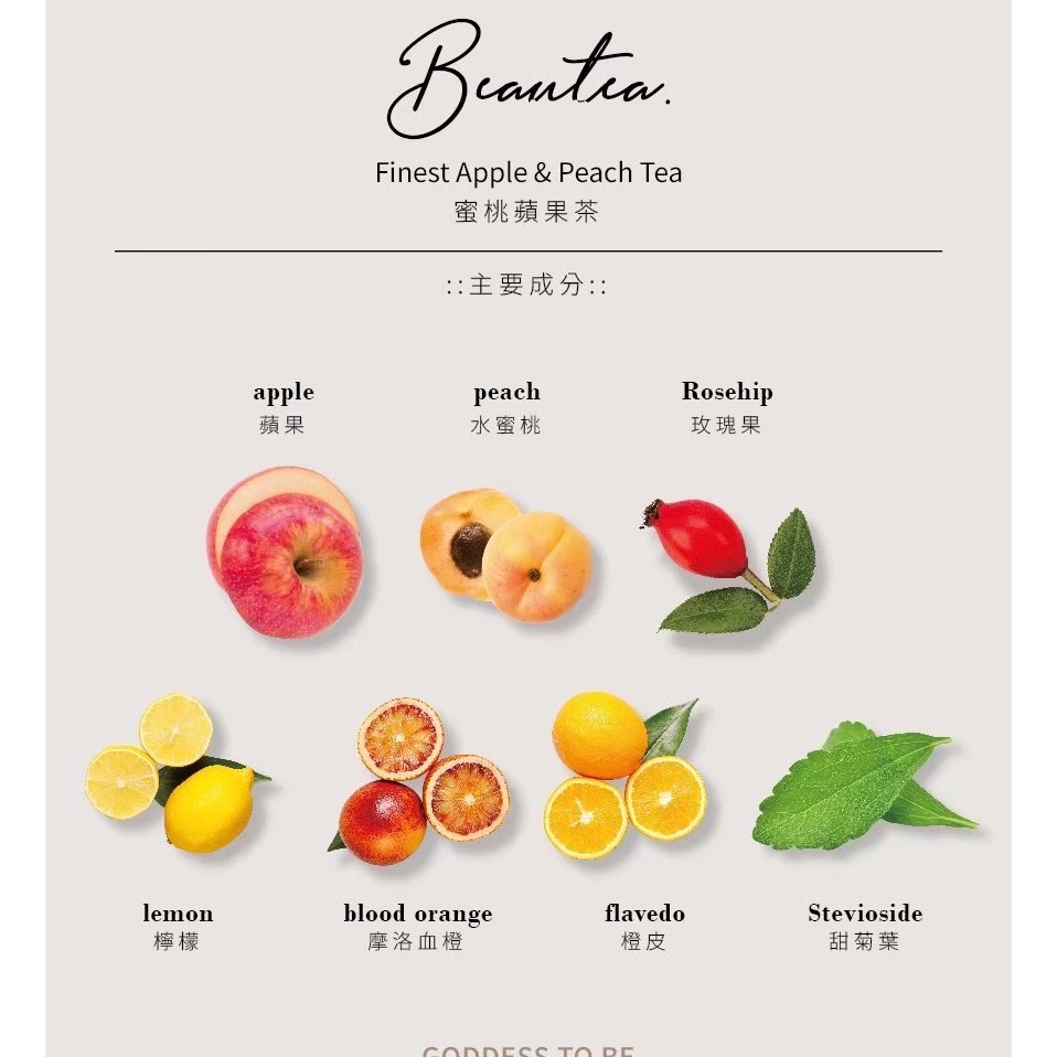 💕爆紅果乾水🍑Beautea 木莓葡萄果茶&蜜桃蘋果茶&黑醋栗莓果茶🌟♥️下午茶必備🎁閨蜜交換禮物🎁2袋送莫蘭迪色冰霸杯-細節圖5