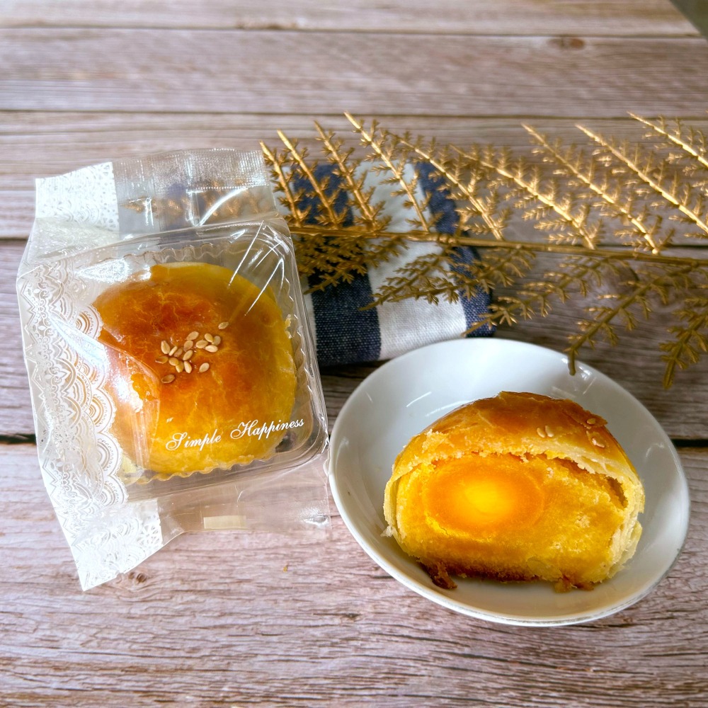 勝香珍-中秋禮盒 (蛋黃酥8入)  傳統月餅 伴手禮 紅豆蛋黃酥 芋泥蛋黃酥 綠豆蛋黃酥 奶黃酥 奶皇酥 蛋黃酥-細節圖6