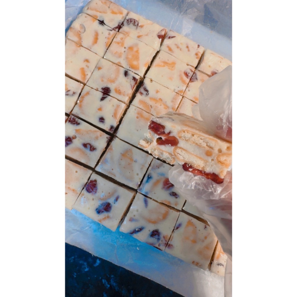 【雪Q餅👉🏻蔓越莓原味/可可、草莓雪Q餅】 雪花餅 手工餅乾 春節 過年 團購 送禮-規格圖2