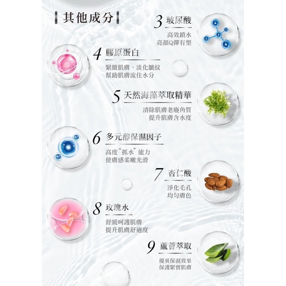 【萃妍皙·保濕面膜】保濕 玻尿酸補水 積雪草 雪絨花 清爽不黏膩-細節圖4