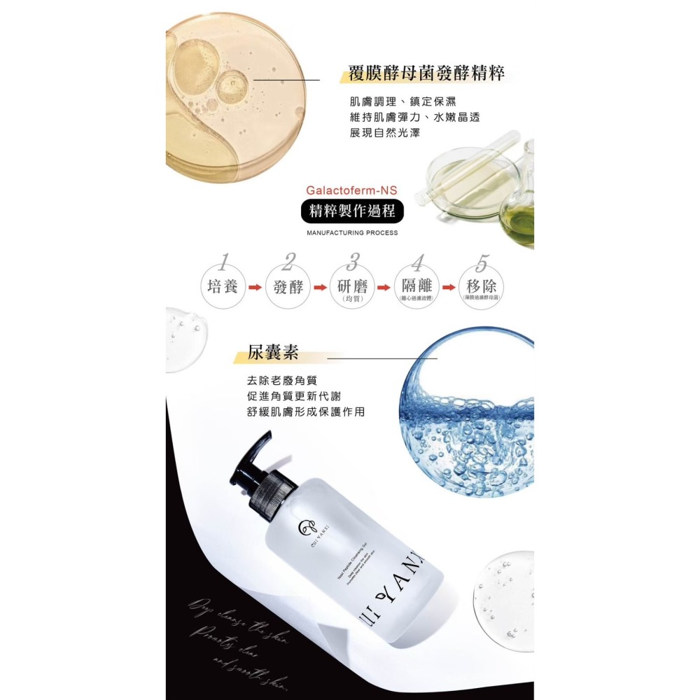 【萃妍皙·酵母菌胜肽潔顏露】 橙花精油添加 無酒精 無香精-細節圖2