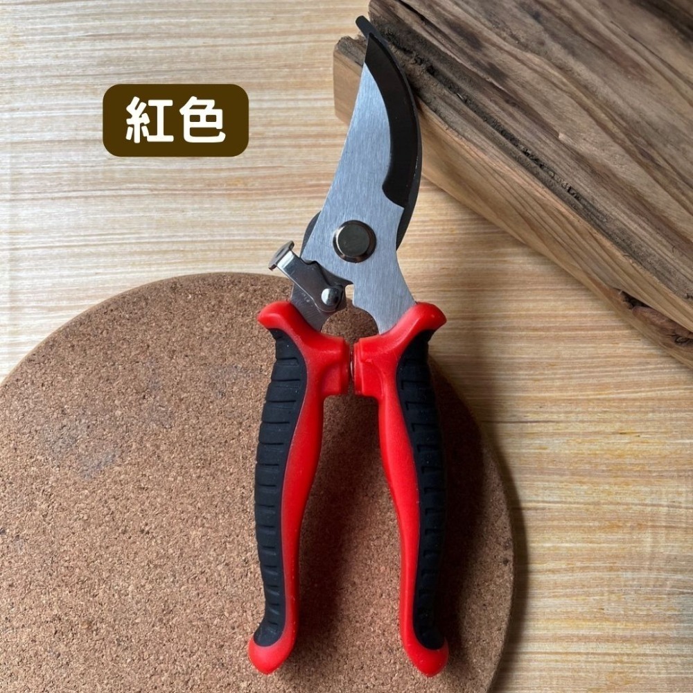 【紅色】園藝剪刀 粗枝剪刀