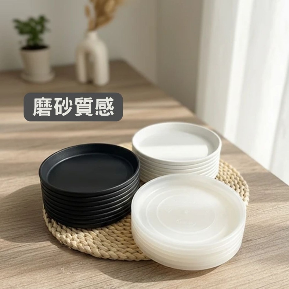 接水盤 花盆底盤 盆栽底盤 底盤 塑膠水盤 植物底盤 花盆底座 水盤 花盆托盤 圓形水盤 花盆托盤 簡約色系-細節圖5