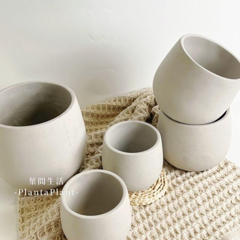水泥盆 滴型水泥盆 水泥盆栽 經典款 花器 花盆 盆器 多肉盆 簡約盆 北歐風盆器 盆栽 植栽 底部有打孔-細節圖2