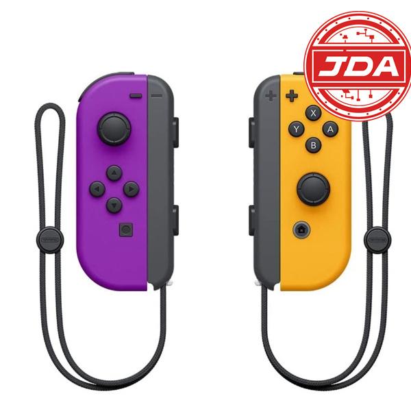 捷大電腦 NS 任天堂 Switch 原廠 JoyCon 左右手把 控制器 握把 黃藍  綠粉 紫橙 現貨-細節圖4